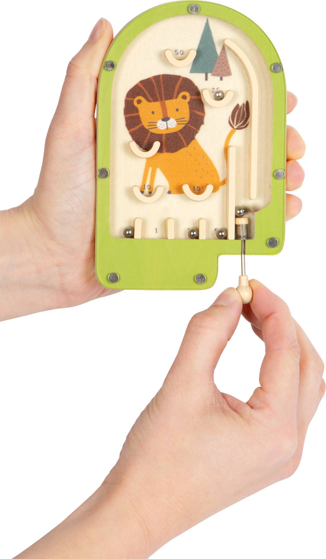 small foot small foot Mini flipperspel Lion | Sysselsättning | Trä