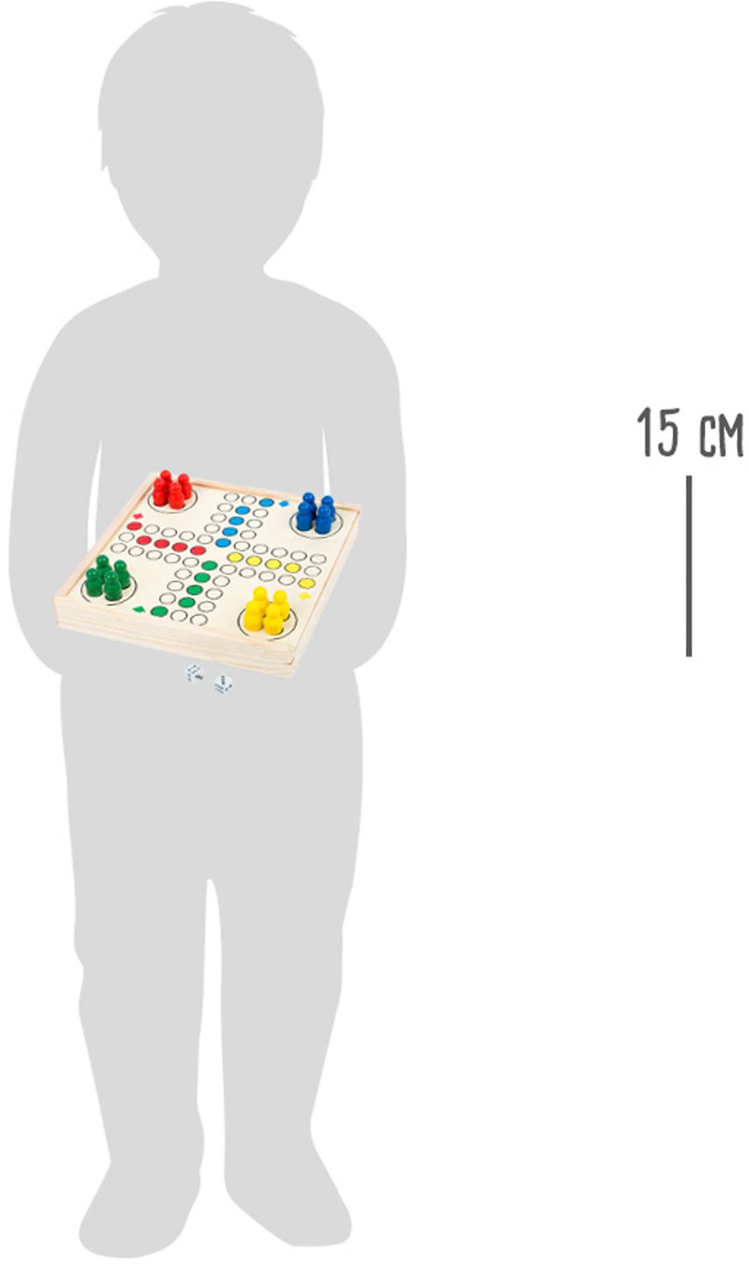small foot Ludo To Go | Brädspel | 100% Fsc