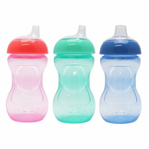 Nuby Mini Easy Grip Cup 180 ml Pink Green Blue + 4 m
