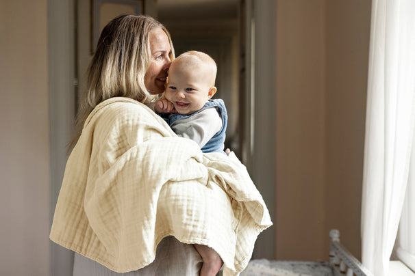 Vinter & Bloom Muslinfilt EKO "Pearl White"