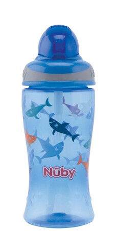 Nuby Flip It Cup PP 360 m Blue Shark 12m+
