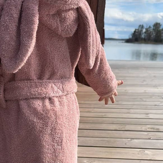 Summerville organic Ekologisk badrock Rabbit Pale Mauve 2-4 år