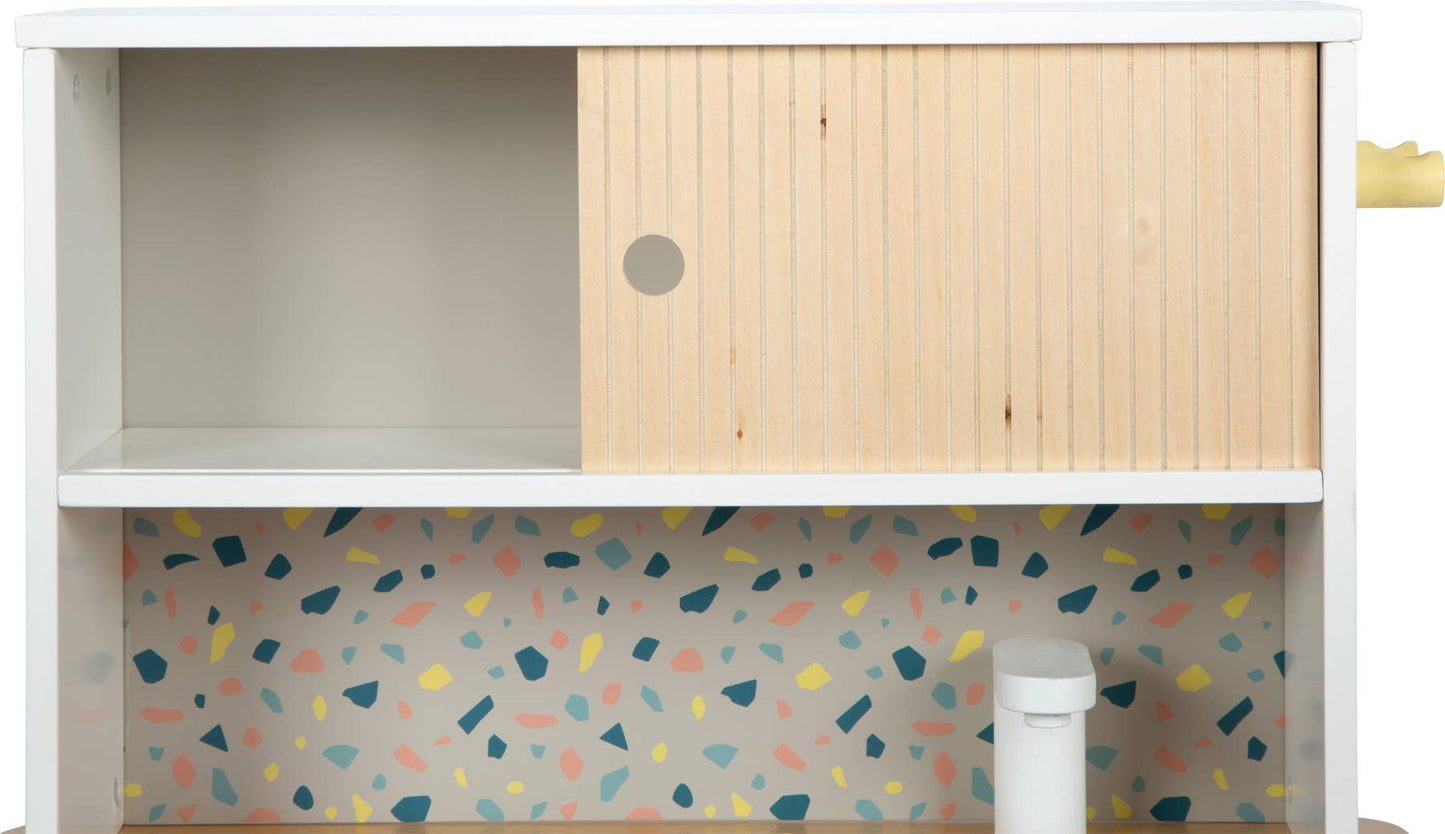 small foot Barnkök Terrazzo kompakt | I köket | Träleksak