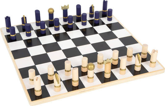 small foot Schack Och Backgammon ”Gold Edition” | Trä