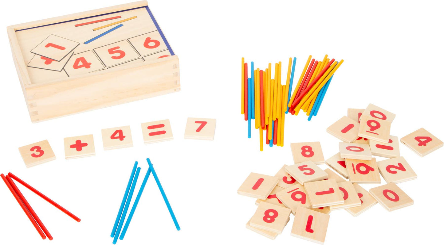 small foot small foot Elementary School Math Pedagogiskt spel | Pedagogisk leksak | Trä