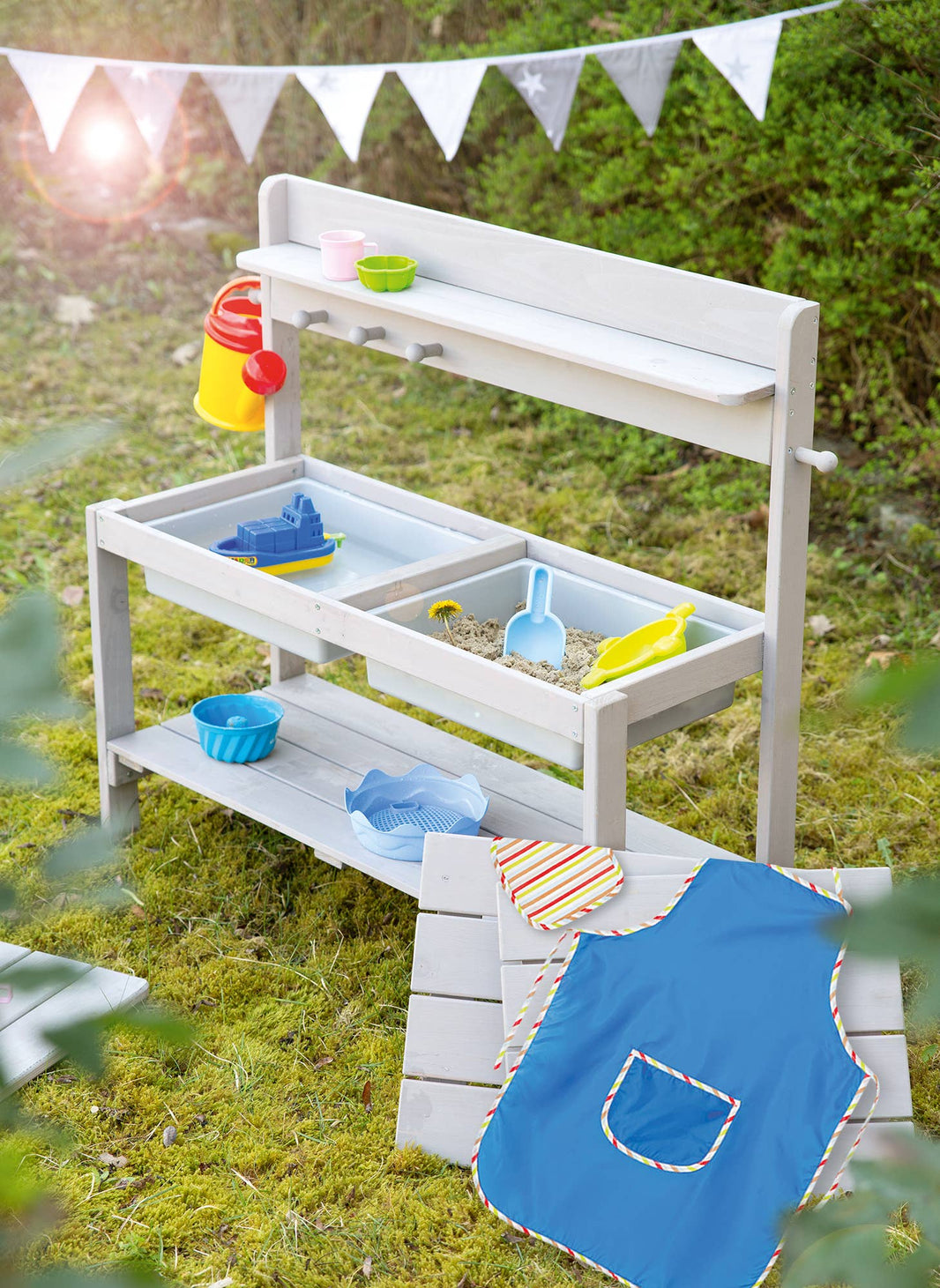 ROBA utomhus barnkök ”FUN” med förkläde 'Outdoor +'