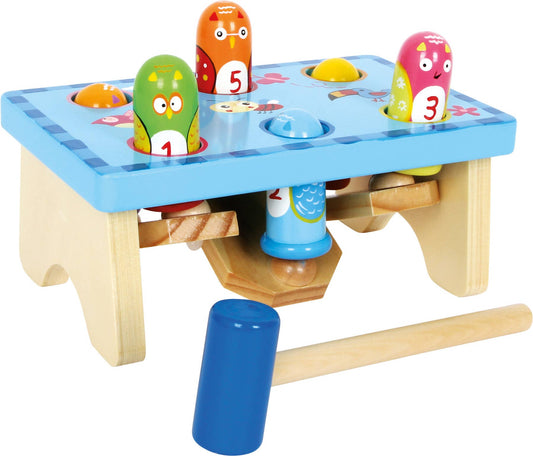 small foot Knackar spel Hau den Vogel | Knocking spel | trä