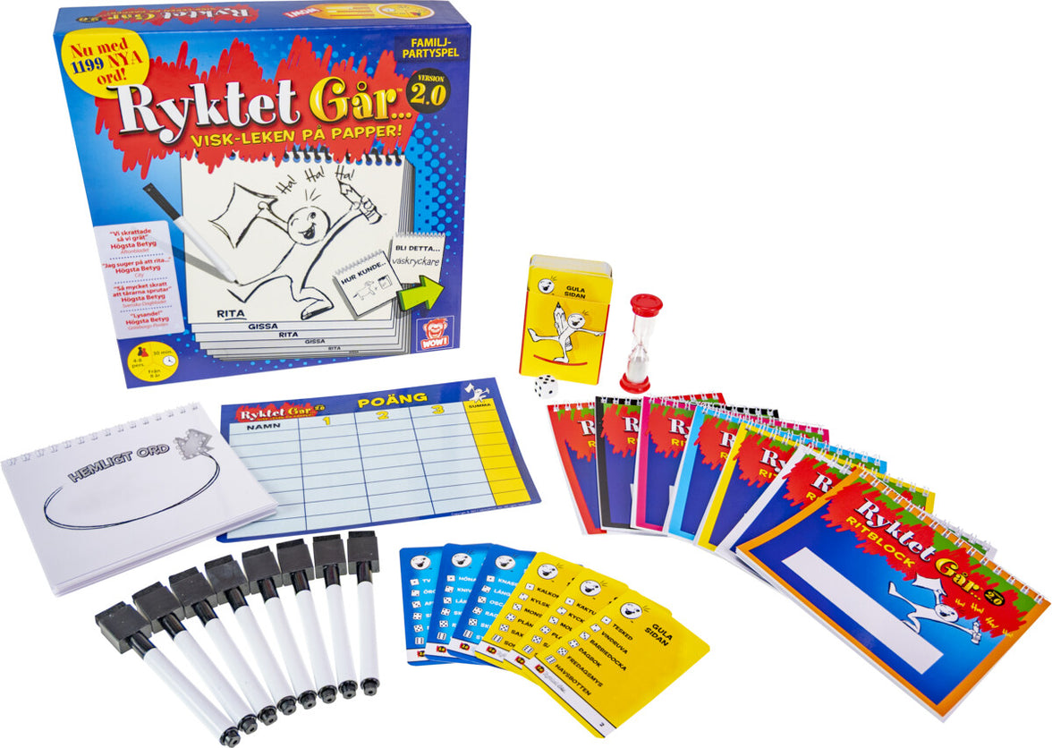 Tactic Ryktet Går 2.0 partyspel