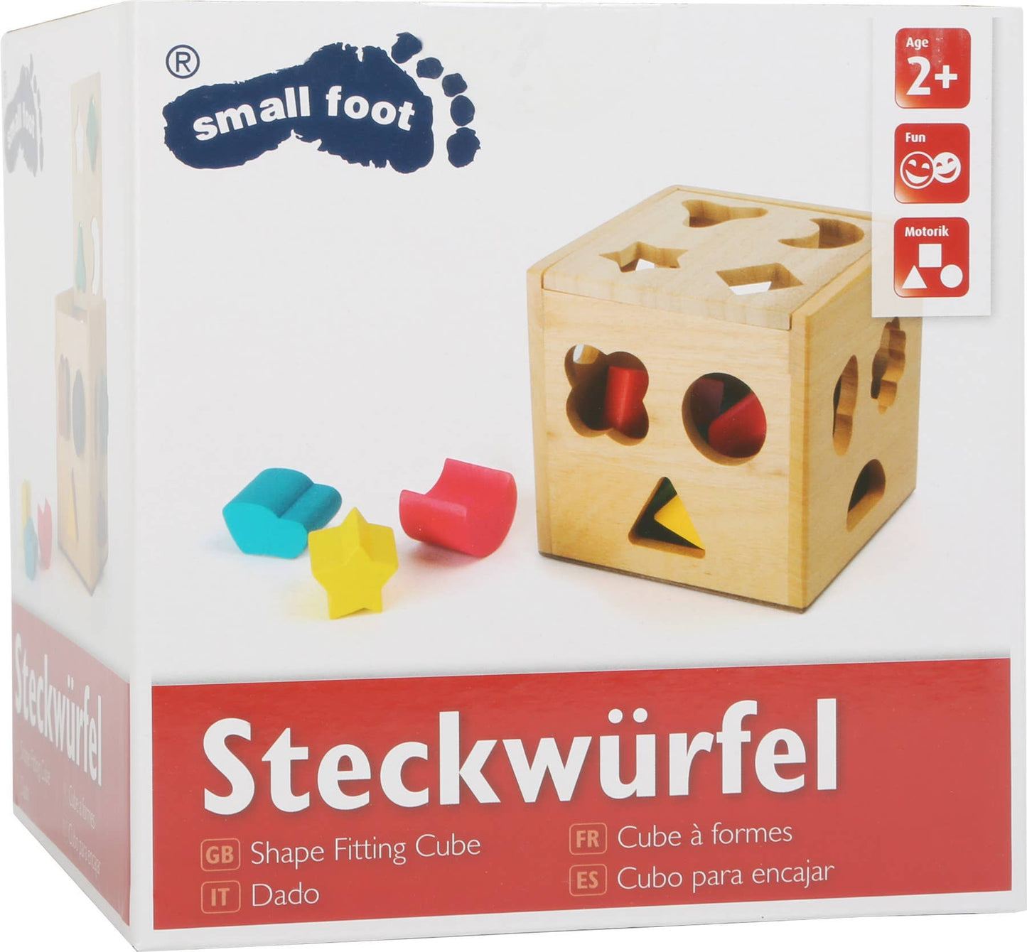 small foot Plug-in tärningar | Plug-in spel | trä