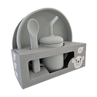 Summerville organic Barnmatset Silvergrå