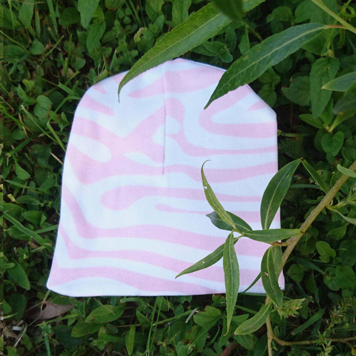Ekologisk babyhatt Animal Pink Premature
