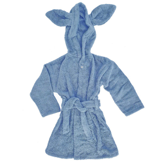 Summerville organic Ekologisk badrock Rabbit Dusty Blue 6-8 år
