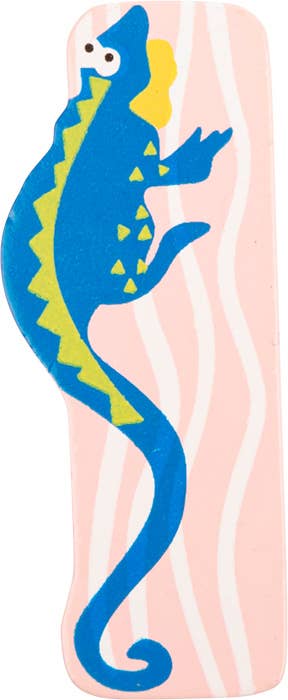 small foot Träbokstäver djur A-Z