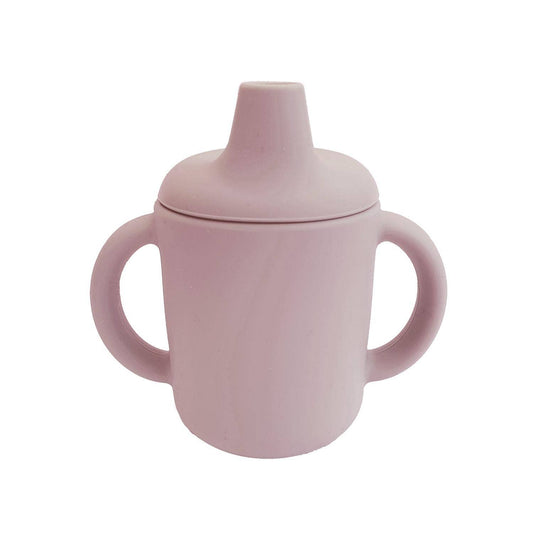 Summerville organic Sippy cup silikon blek lila