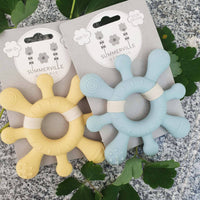 Summerville organic Baby Teether Ice Blue