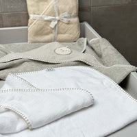 Summerville organic Huvad Babyhandduk Velour