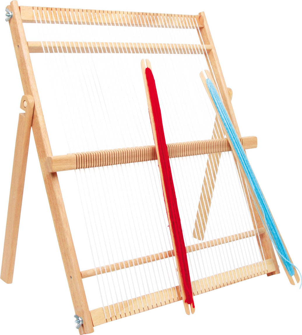 small foot Stor vävstol i bokträ