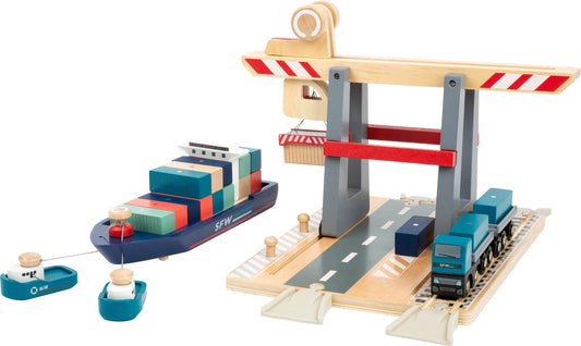small foot Containerterminal med tillbehör | 100% Fsc