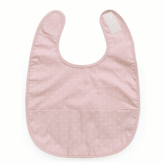 Summerville organic Ekologisk babyhaklapp blekrosa Dotty