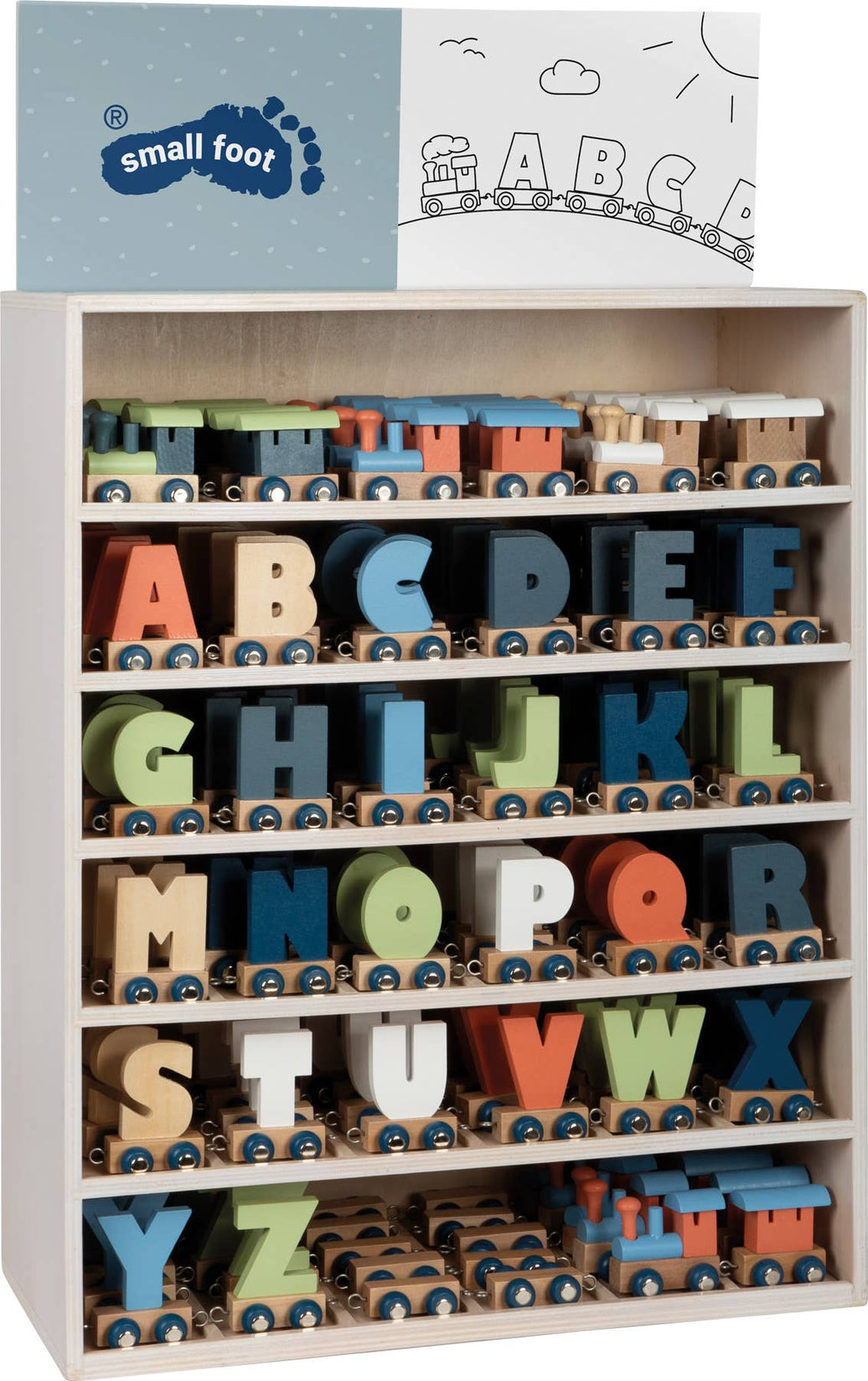 small foot Polar brevtågsdisplay