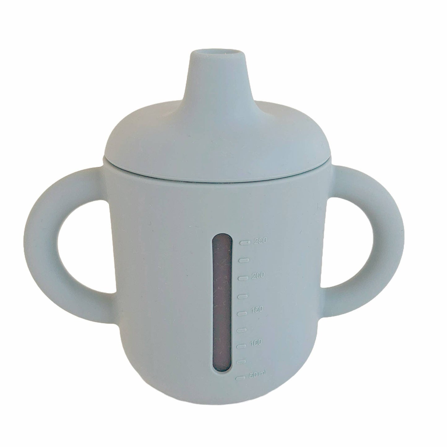 Summerville organic Sippy Cup Silikon 250 ml Silvergrå