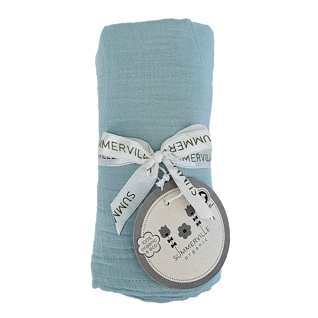 Summerville organic Babyfilt i bomullsmuslin