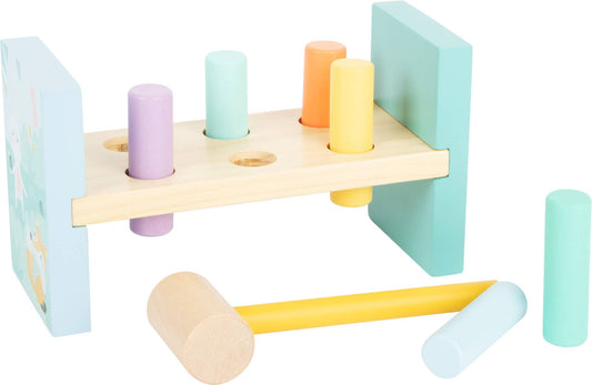 small foot small foot Pastell knackar bänk | knackar spel | trä