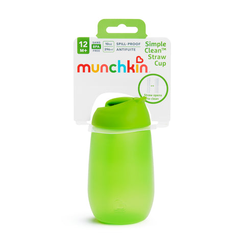 Munchkin Simple Clean Straw Cup 300 ml Green +12 M