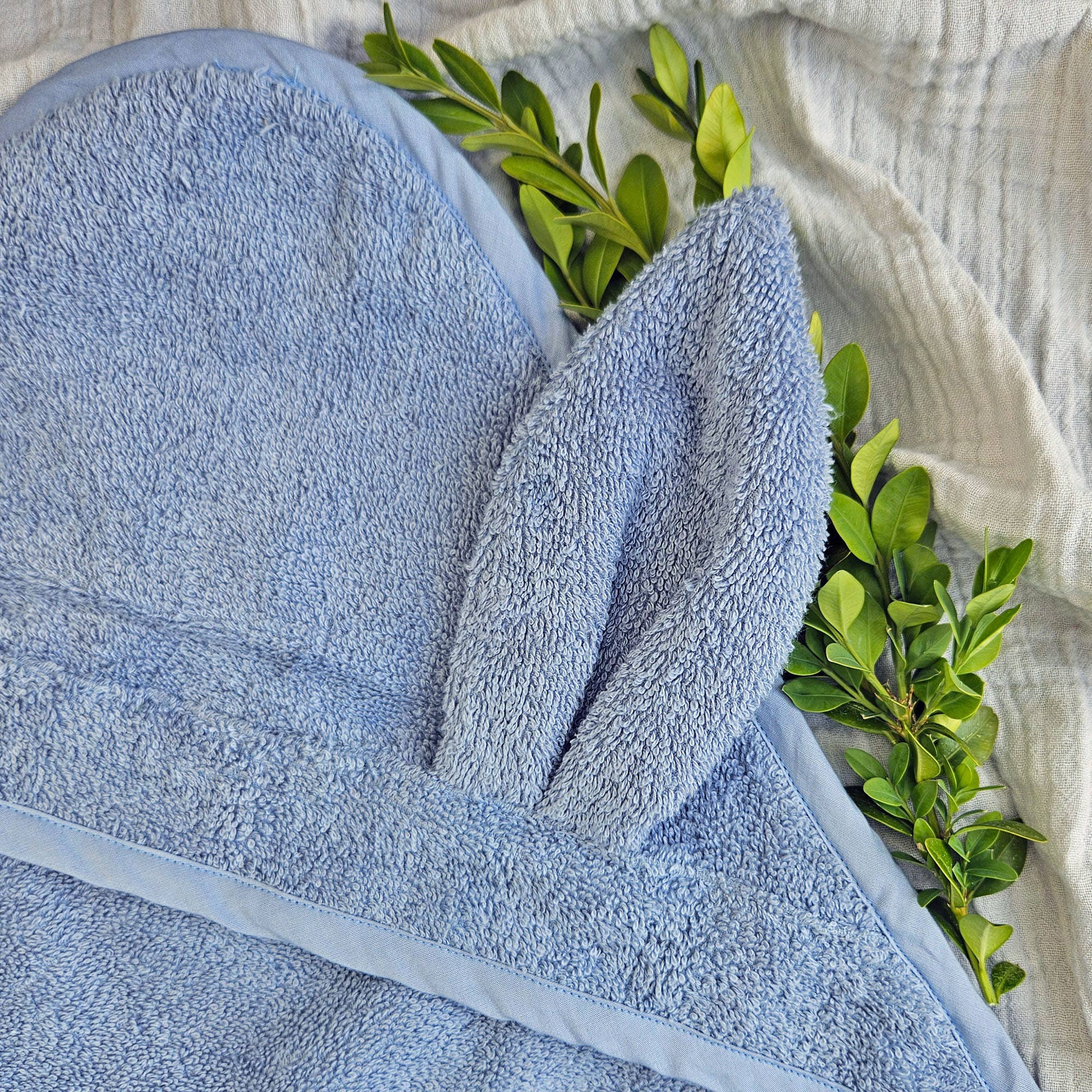 Summerville organic Babyhandduk med huva Kanin