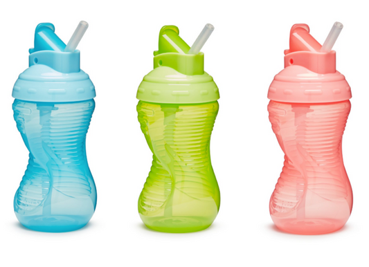 Munchkin 296 ml Mighty Grip Straw Cup +12 Mån
