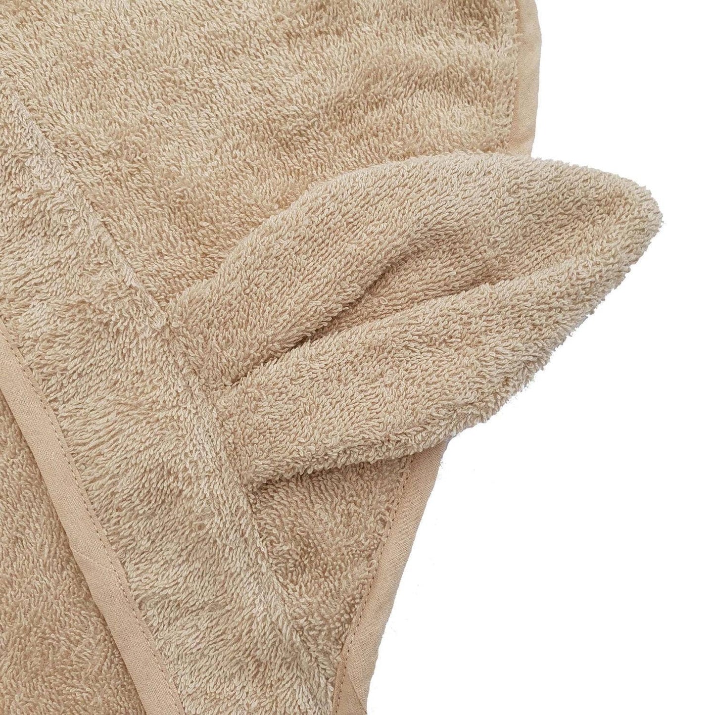 Summerville organic Ekologisk babyhandduk med huva Kanin Sand