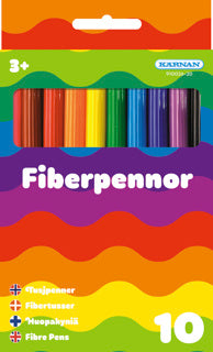 Kärnan - FIBERPENNOR 10 ST