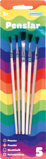 Kärnan - PENSLAR 5 ST