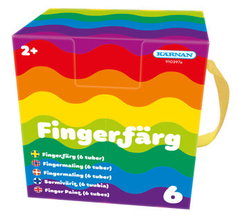 Kärnan - FINGERFÄRG 6 TUBER