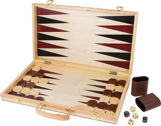 small foot Schack Och Backgammon Case | Brädspel | Trä