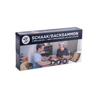 Engelhart - Schack och backgammon hopfällbart