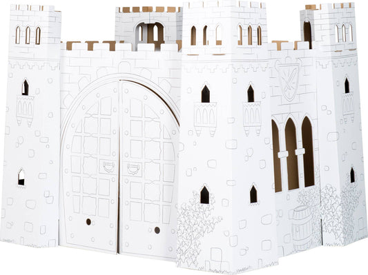 small foot ”Castle” Lekstuga gjord av kartong | Kreativa föremål |