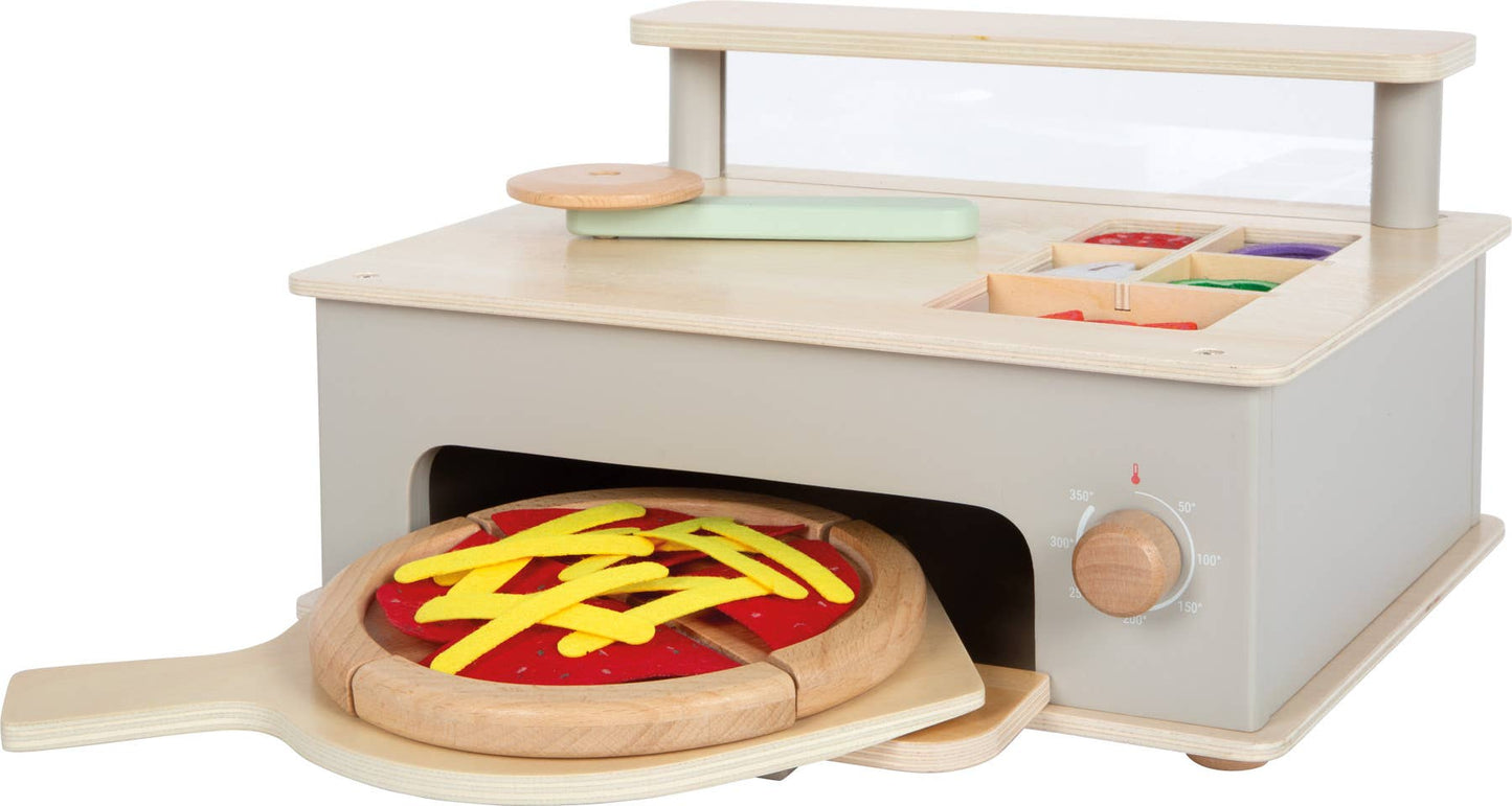 small foot Pizzeria-set | Leksaksaffärer | Träleksaker