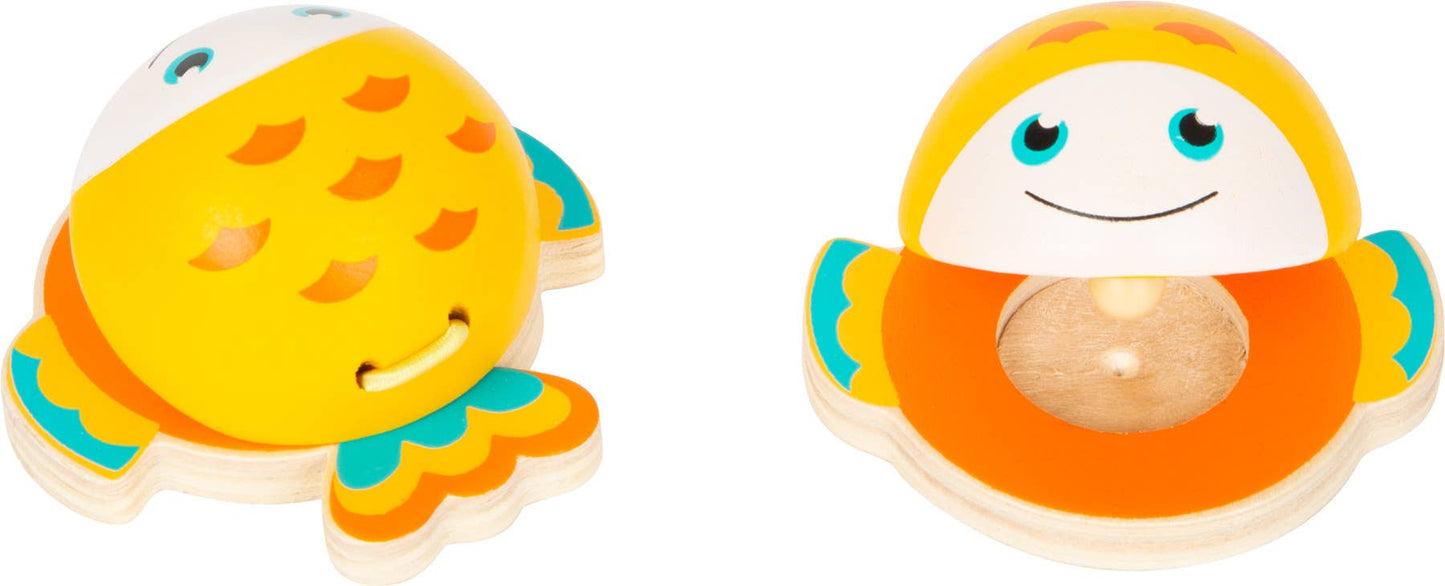 small foot Castanets Marine Animals | Skicklighetsspel | Trä
