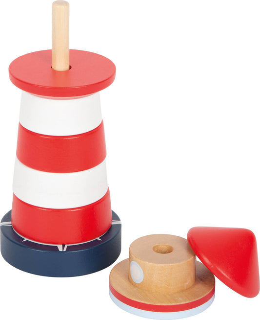 small foot Big Ocean Lighthouse staplingtorn | Staplingsleksaker | Trä