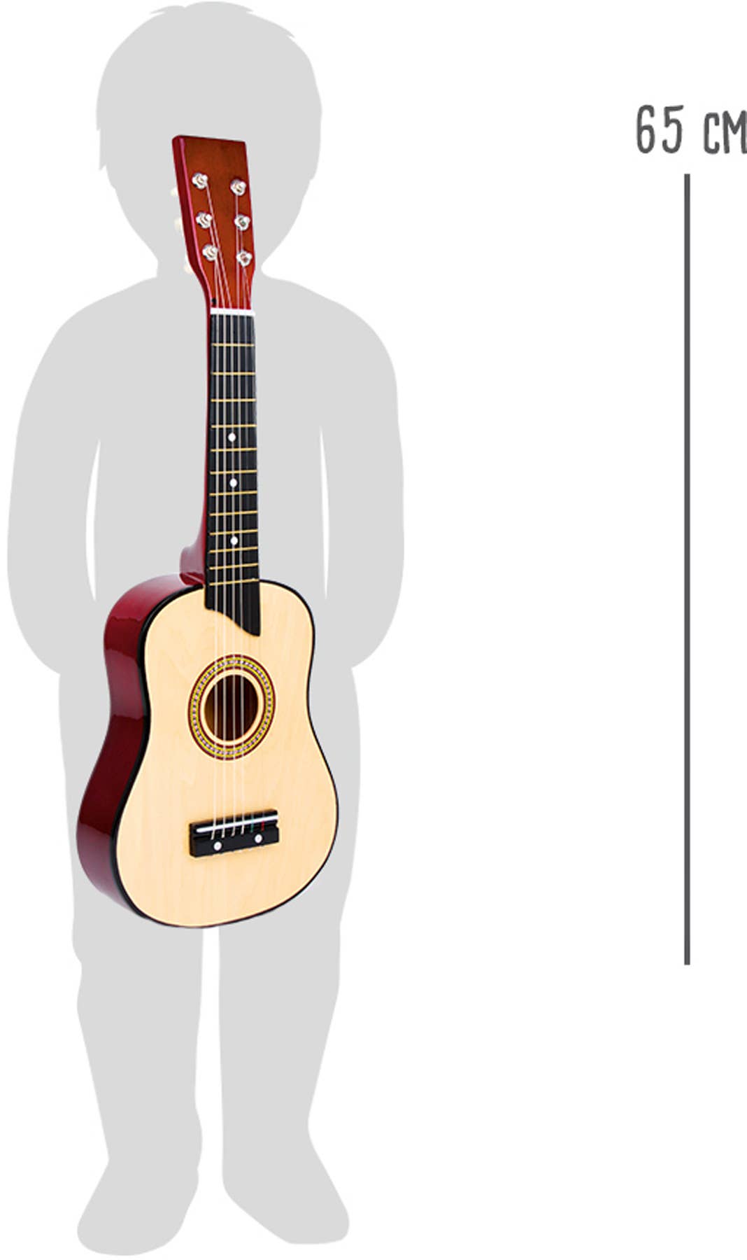small foot small foot Naturlig gitarr | musikinstrument | trä