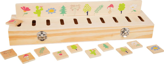 small foot Bild sorteringsbox ”Utbilda” | Pedagogiska leksaker | 100% Fsc