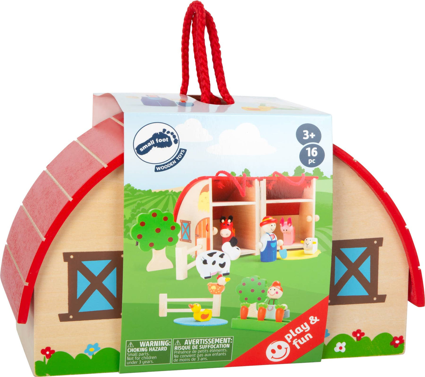 small foot Wooden Farm Game World | Spelvärldar | Trä
