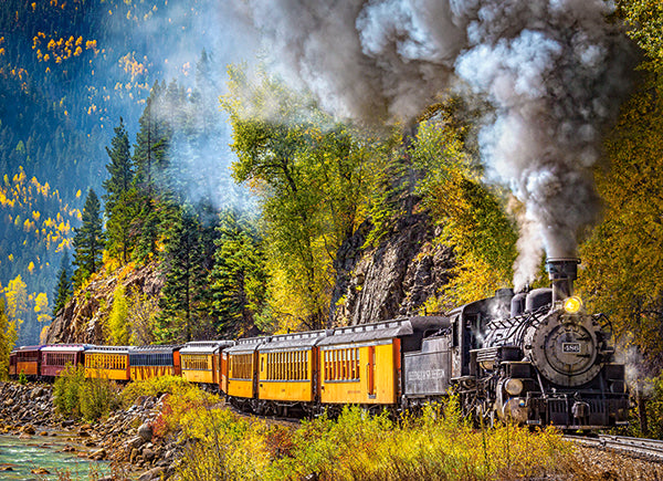 KIDEK pussel - Steam Train Trip, 300-bitar