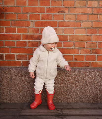 Bobbo Red Rubberboot S-24