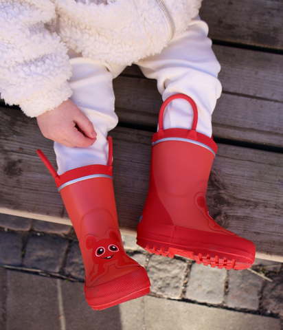 Bobbo Red Rubberboot S-21