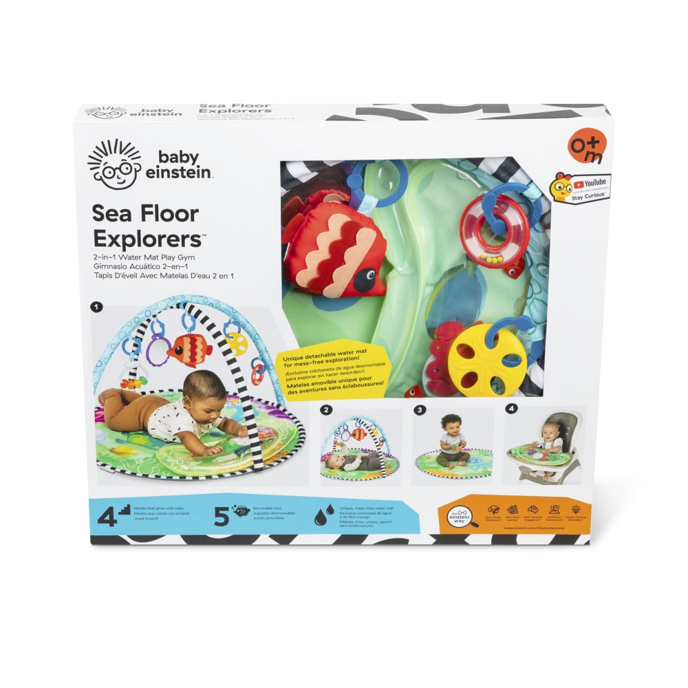 Sea Floor Explorers™ 2-in-1 Water Mat Play Gym