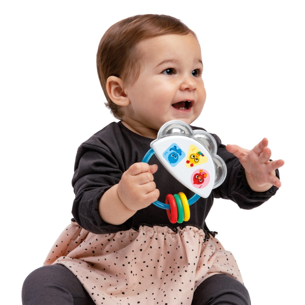 Baby Einstein Tiny Tambourine Rattle