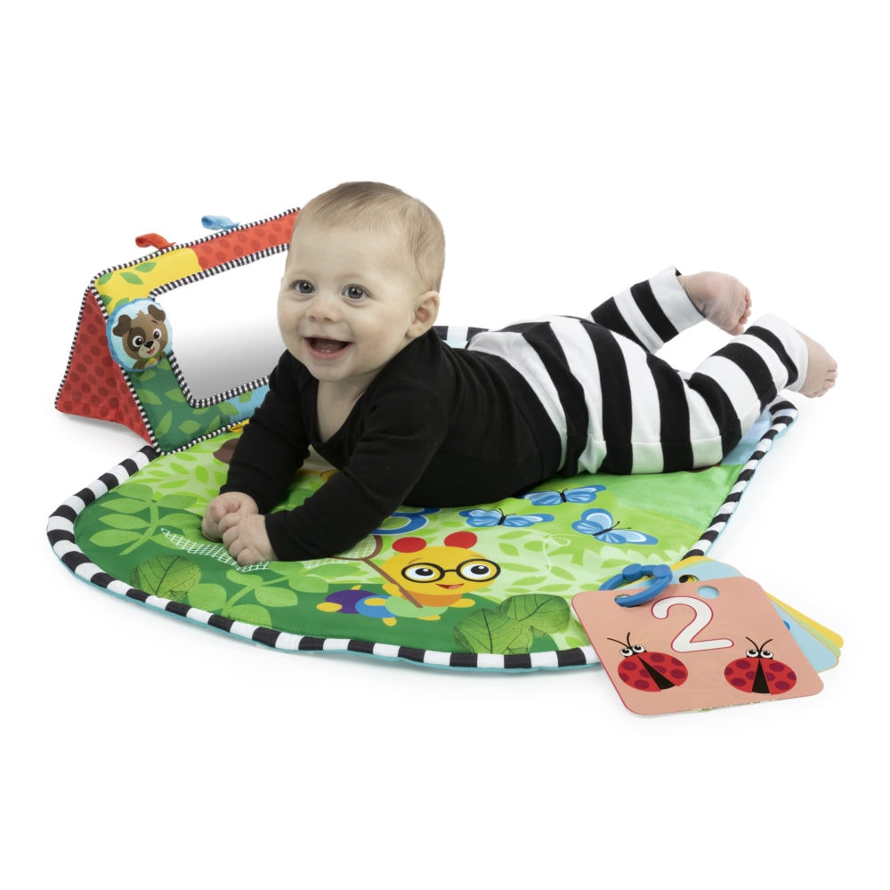 Baby Einstein Discovery Garden Mat & Mirror
