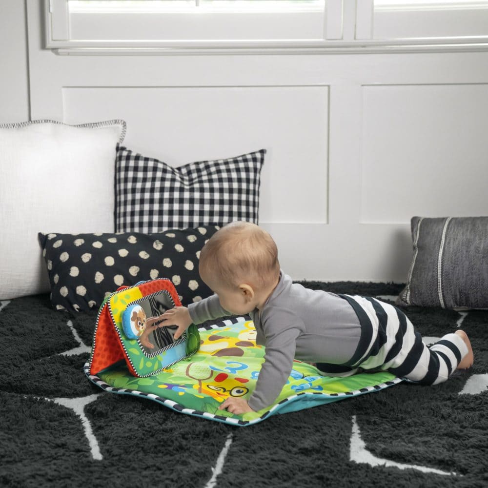Baby Einstein Discovery Garden Mat & Mirror